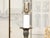 Pair of Asian Mid-Century Bronze Table Lamps with Openwork Decor and LuciteBases For Sale In Atlanta - Image 6 of 9