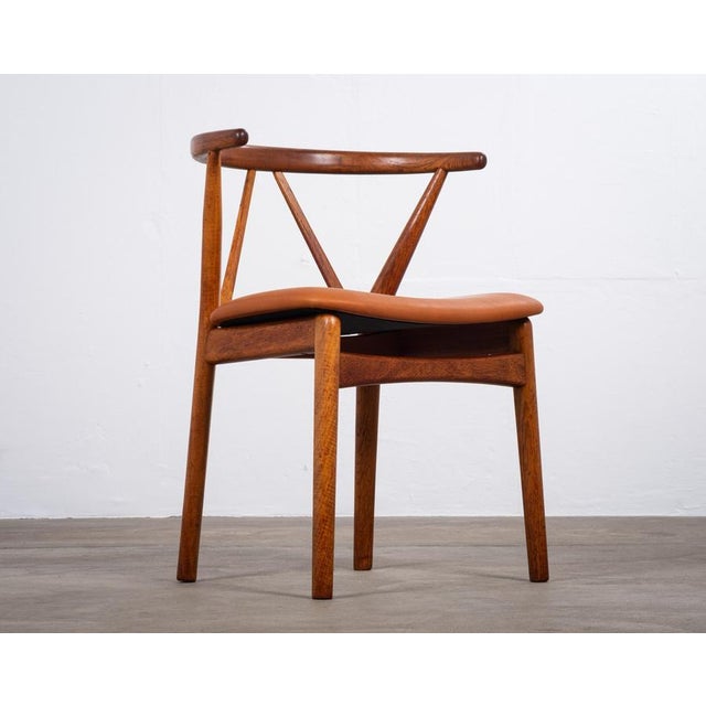 Model 255 Dining Chairs by Henning Kjærnulf for Bruno Hansen, Denmark, 1960s, Set of 4 For Sale - Image 11 of 13