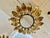 Gold Large Spanish Sunburst Flush Mount in Gilt Metal, 1950 For Sale - Image 8 of 8