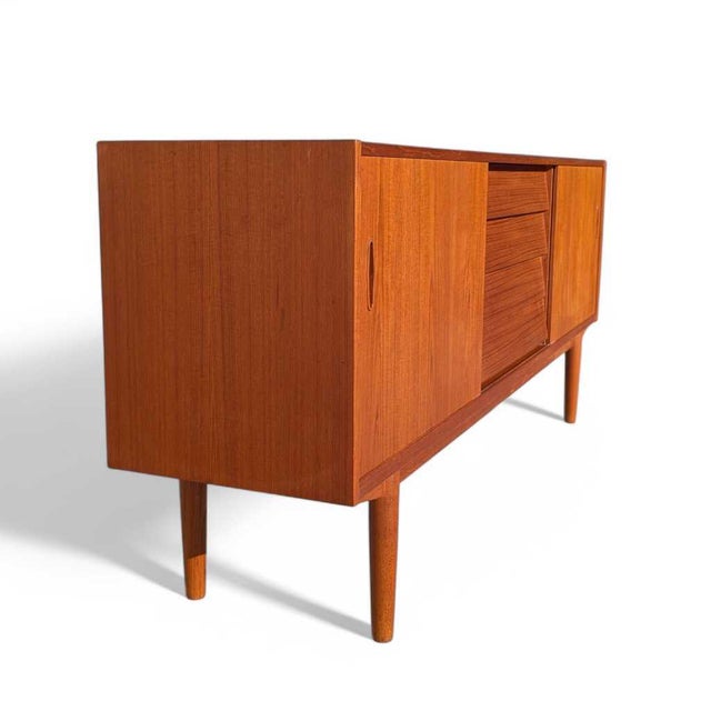 1960s Troeds Trio Teak Sideboard and Hutch by Nils Jonsson, Mid-Century, Danish Modern, Scandinavian For Sale - Image 10 of 18