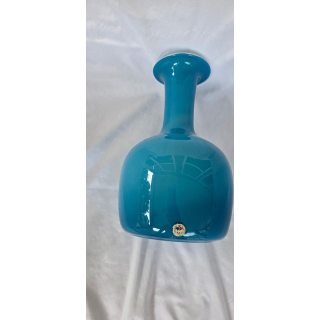 Kastrup Mid-Century Modern Kastrup-Holmegaard Cased Glass Vase For Sale - Image 4 of 4