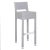 The height of fashion, this contemporary indoor/outdoor contemporary barstool makes a chic statement in any interior....