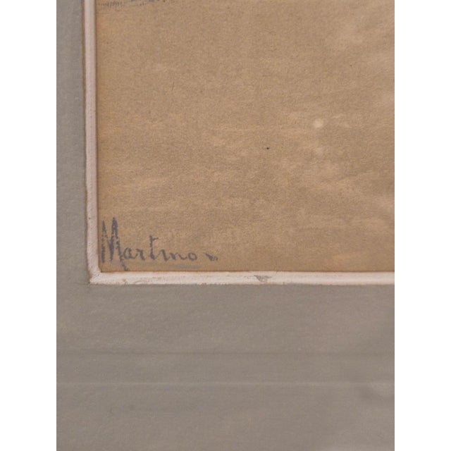 Edoardo De Martino, Off the Isle of Wight, Watercolor, 1863, Framed For Sale - Image 9 of 18