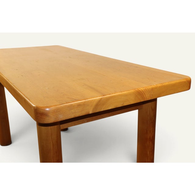 Modernist Pine Table by René Martin, 1960s For Sale - Image 17 of 18