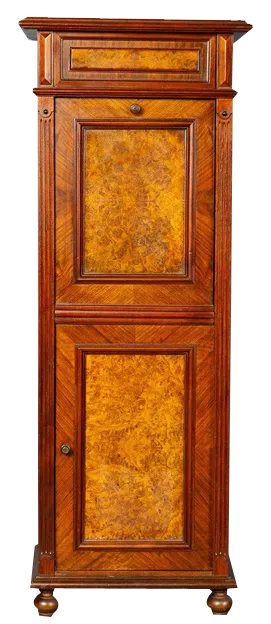 Vintage Brown Wash Cabinet