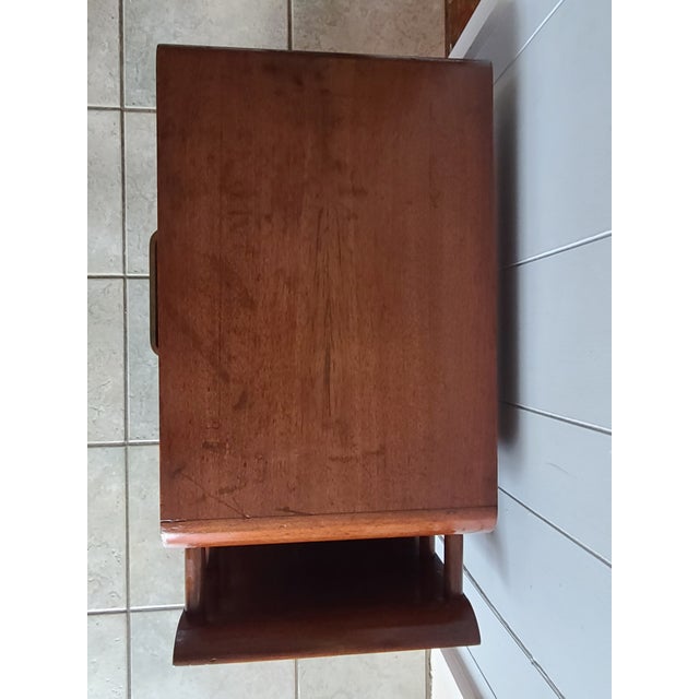 Sienna Vintage Record / Phone Stand For Sale - Image 8 of 9