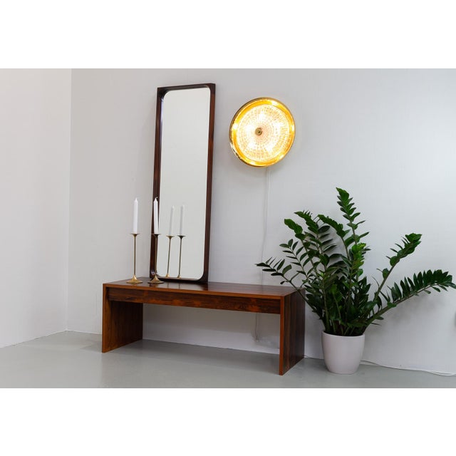 Orrefors Brass Wall Lamp by Fagerlund for Lyfa, 1960s For Sale - Image 13 of 18