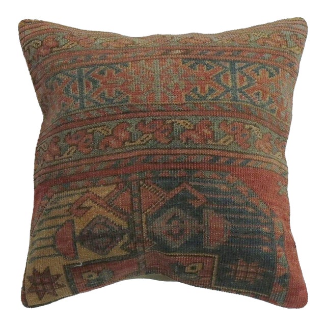 Early 20th Century Tribal Afghan Ersari Pillow For Sale