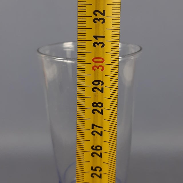 Murano Glass Flute Glasses, 1970s, Set of 5 For Sale - Image 12 of 14