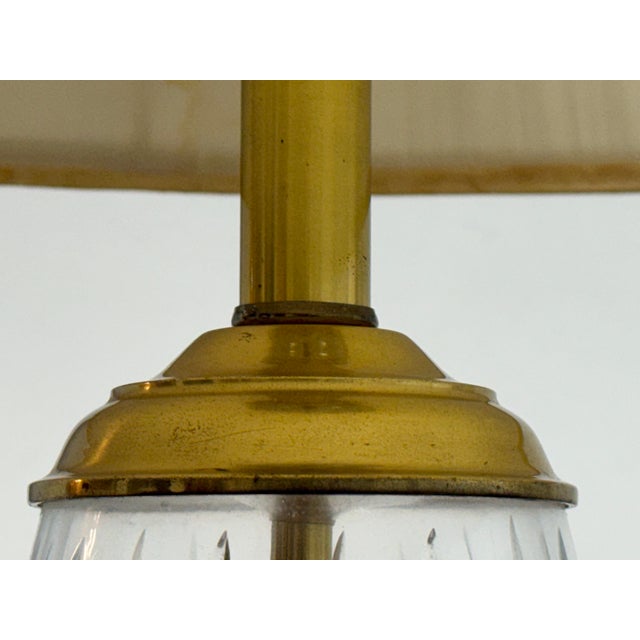 Late 20th Century Style After Waterford Table Lamp For Sale - Image 9 of 12