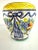 Ceramic Mid Century 1960's Italian Hand Painted Vase For Sale - Image 7 of 11