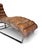 Tan Leather & Steel Chaise Lounge from Timothy Oulton, 2010s For Sale - Image 6 of 8