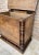 Wood Early 20th Century French Hand-Carved Wooden Trunk For Sale - Image 7 of 13