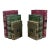 Vintage Trompe L’œil Faux Book Bookends For Sale