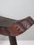 1960s Mid-Century Modern Spanish Birth Stool in Carved Wood, 1960 For Sale - Image 5 of 12