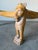 Vintage Egyptian Revival Hand-Carved Wood Lion Coffee Table With Inset Glass Top For Sale - Image 9 of 12