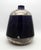 Cobalt Blue and Silver Glazed Ceramic Vase from Jules Guerin, Belgium, 1950s, in Very Good conditions. Designed 1950 to...