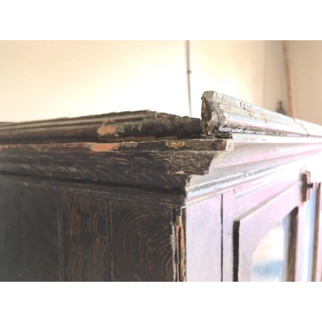 Farmhouse Country Primitive Stepback 1850s Cupboard For Sale - Image 18 of 18