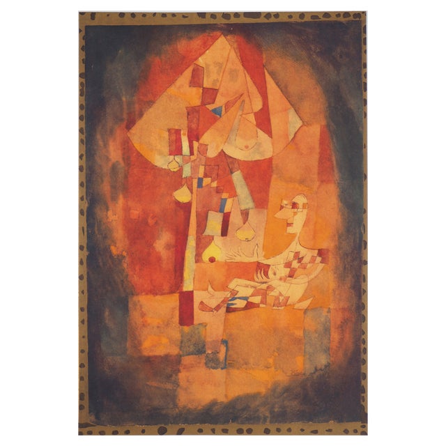 Paul KLEE, The man and the Pear Tree, 1964, Lithograph and Stencil For Sale