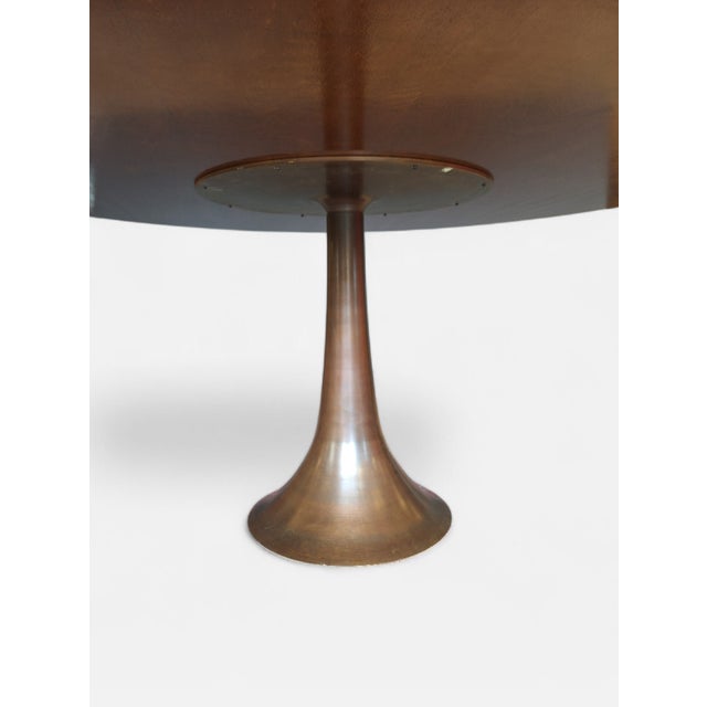 1950s Model 302 Round Table by Angelo Mangiarotti for Bernini, Italy, 1950s For Sale - Image 5 of 7