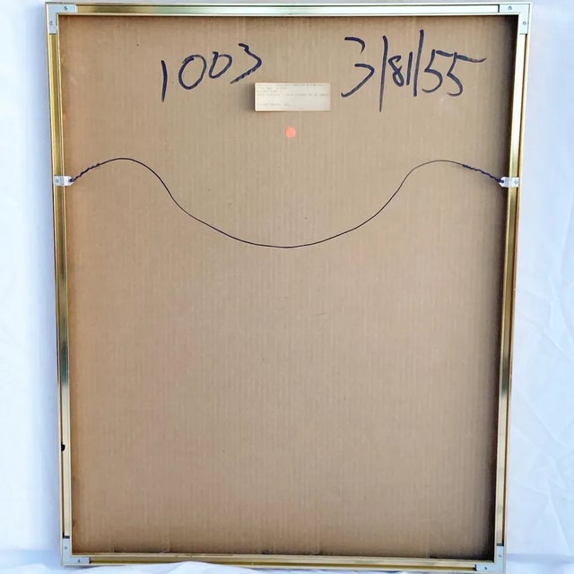 White Three Sisters, Framed and Signed Lithograph 153/750 by Barbara A. Wood For Sale - Image 8 of 9