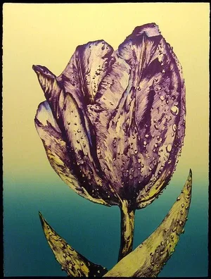 Nancy Steen "October 10" Hand Signed Lithograph Art Print
