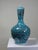Vintage Vase in Painted Turquoise, 1950s For Sale - Image 11 of 17