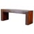 Minimalist Sculptural Walnut Bench, Italy 1970s For Sale - Image 18 of 18