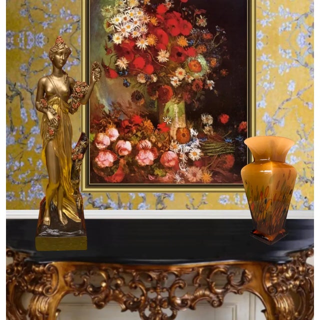 Vintage Sculpture Roman Goddess Flora For Sale - Image 10 of 12