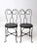 Antique Ice Cream Parlor Chairs Pair For Sale - Image 9 of 9