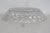 American Fostoria American Line Clear Glass Dish With Cube Pattern Serving Bowl 4829b For Sale - Image 3 of 14