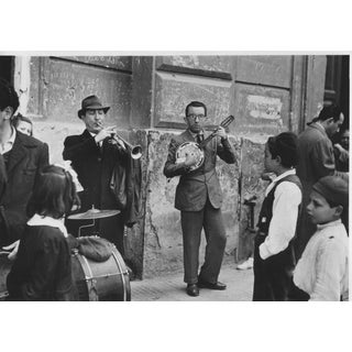 Erich Andres, Naples Street Music, Photograph For Sale