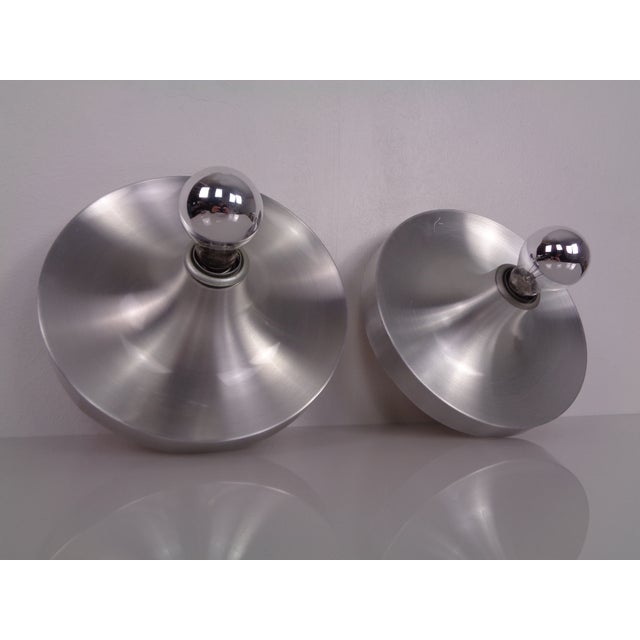 Silver Space Age Wall Lamps from Cosack Leuchten, 1960s, Set of 2 For Sale - Image 8 of 18