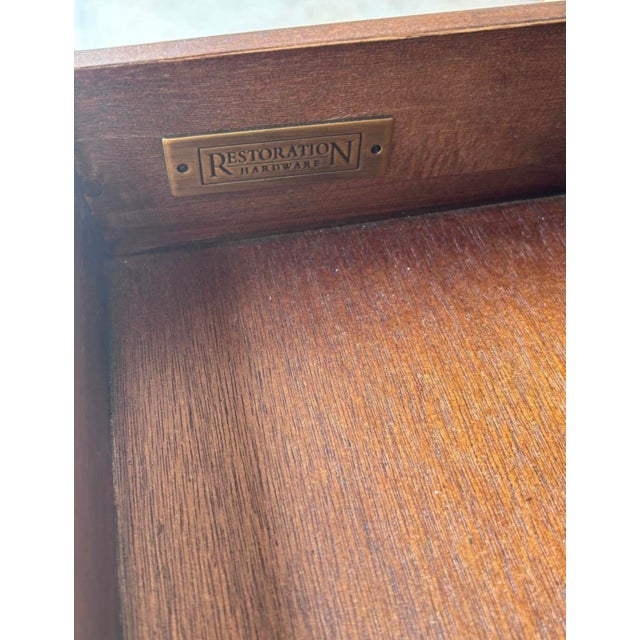 Brown Restoration Hardware St. James Night Stand For Sale - Image 8 of 12
