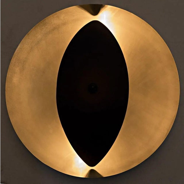 Noir Noir Bengal Sconce, Iron with Brass Finish For Sale - Image 4 of 4