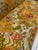 This listing is for a matching pair of Asian-motif upholstered, vintage 1950s rolled arm love seats by Beachley furniture...