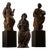 Franz Melnitzky, Summer, Autumn, and Winter Sculptures, 1855, Terracotta, Set of 3 For Sale