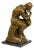 Modern Brown Patinated Thinker Sculpture, 20th Century, Bronze For Sale