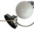 Glass Art Deco Style Table Lamp with Opaline Glass & Metal Base For Sale - Image 7 of 8