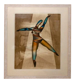 Neal Doty Serigraph Print "Dancer" Signed and Numbered