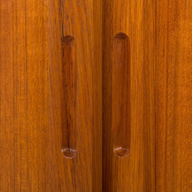 Small Scandinavian Teak Sideboard, 1970s For Sale - Image 10 of 14