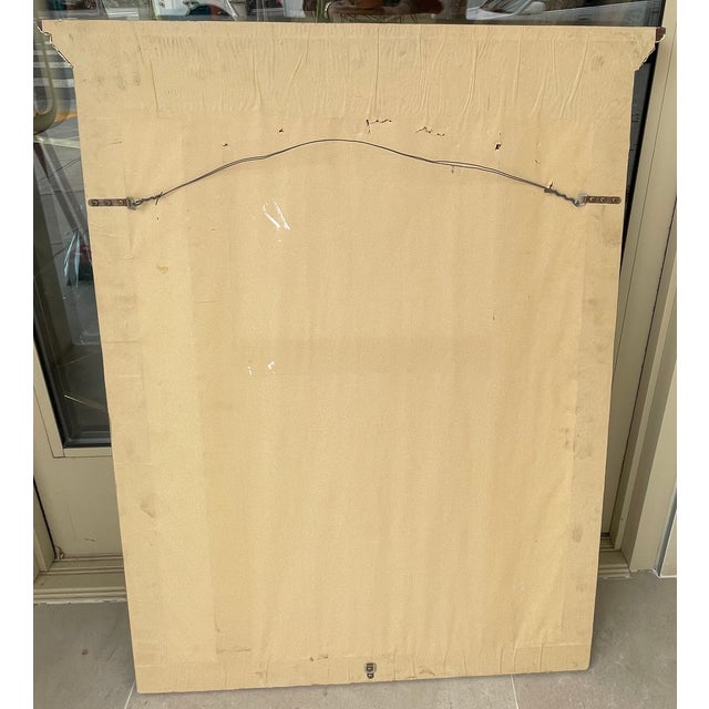 Wood Louis XVI Style Wall Mirror For Sale - Image 7 of 7