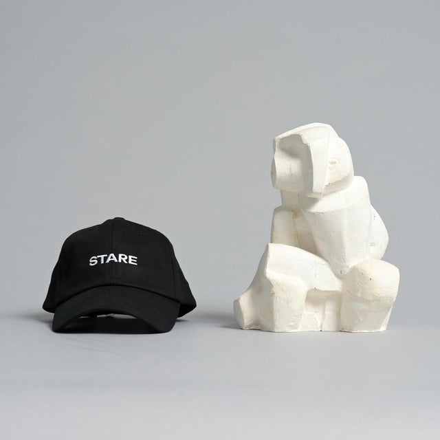 Abstract Plaster Sculpture by Jan Keustermans For Sale - Image 3 of 18