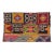 Embroidered Mini Vintage Kilim Fragment - 1`5″ X 2`1″ For Sale