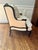 Vintage Black Lacquered Bergère For Sale - Image 4 of 6