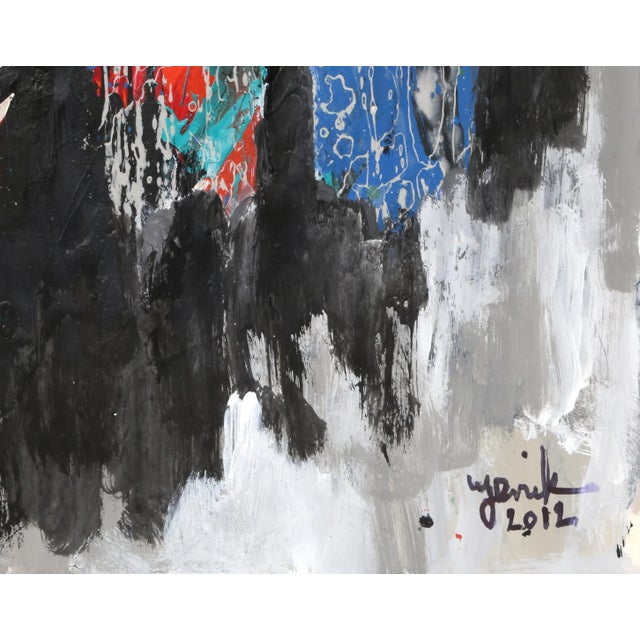 Jenik Cook, Untitled 11, Acrylic on Paper For Sale - Image 4 of 5