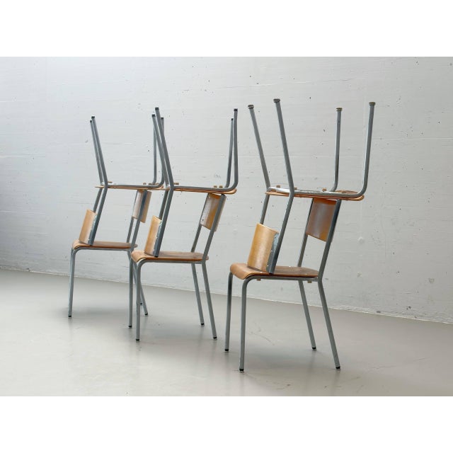 Vintage Stacking Chair by Gustav Hassenpflug for Embru, 1970s For Sale - Image 9 of 18