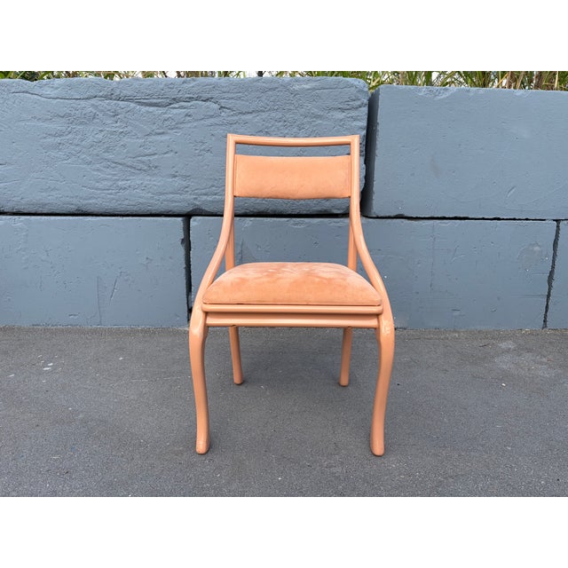 Set of Six Designer Dining Chairs, Art Nouveau Style, 1980s For Sale - Image 13 of 17