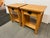 Mission Michael's Furniture Company Mission Style Oak Nighstands, a Pair For Sale - Image 3 of 15