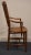 Wood Jamco Wood Solid Hard Rock Maple Rustic Country Style Wheat Back Dining Arm Chair For Sale - Image 7 of 10